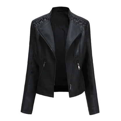Elara™ - Classic Soft Leather Jacket