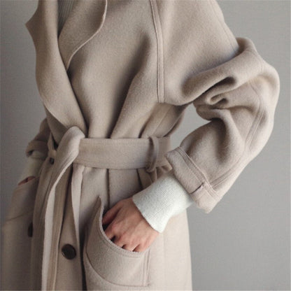 Ivy™ - Elegant Wool Coat