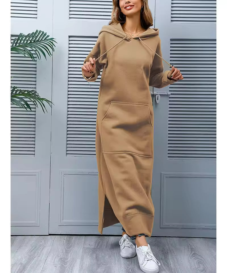 Hattie™- Hoodie Long Dress