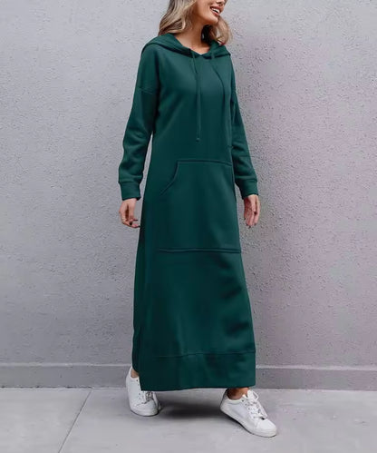 Hattie™- Hoodie Long Dress