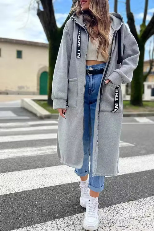 Julie™- Long Hooded Jacket