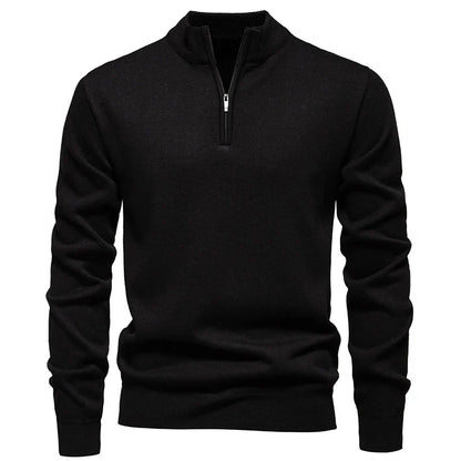 Brompton™ - Refined Quarter-Zip Knit Sweater