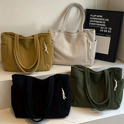 Sienna™ - Corduroy Shoulder Bag