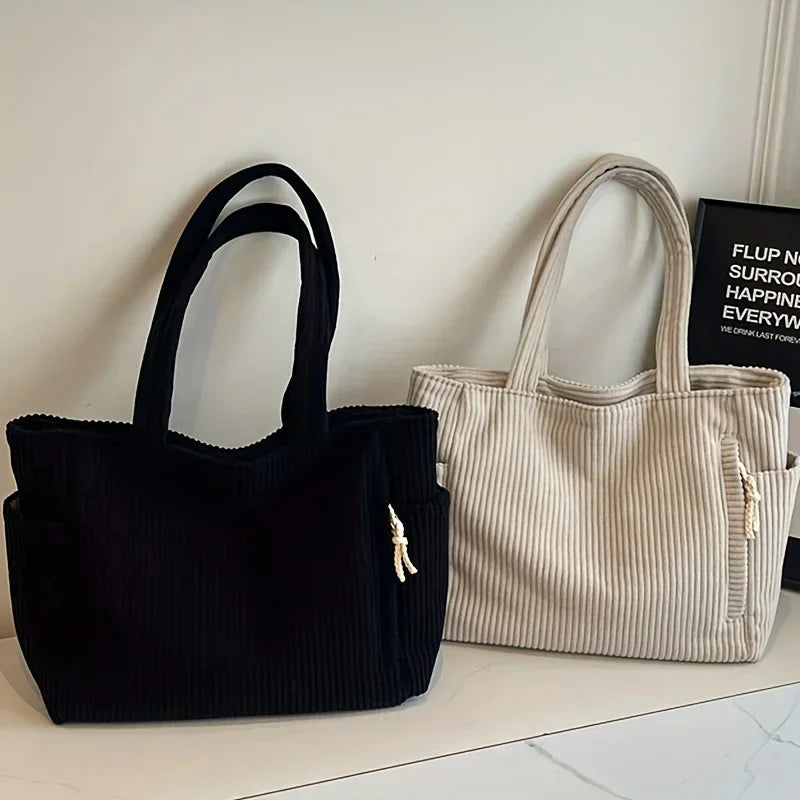 Sienna™ - Corduroy Shoulder Bag
