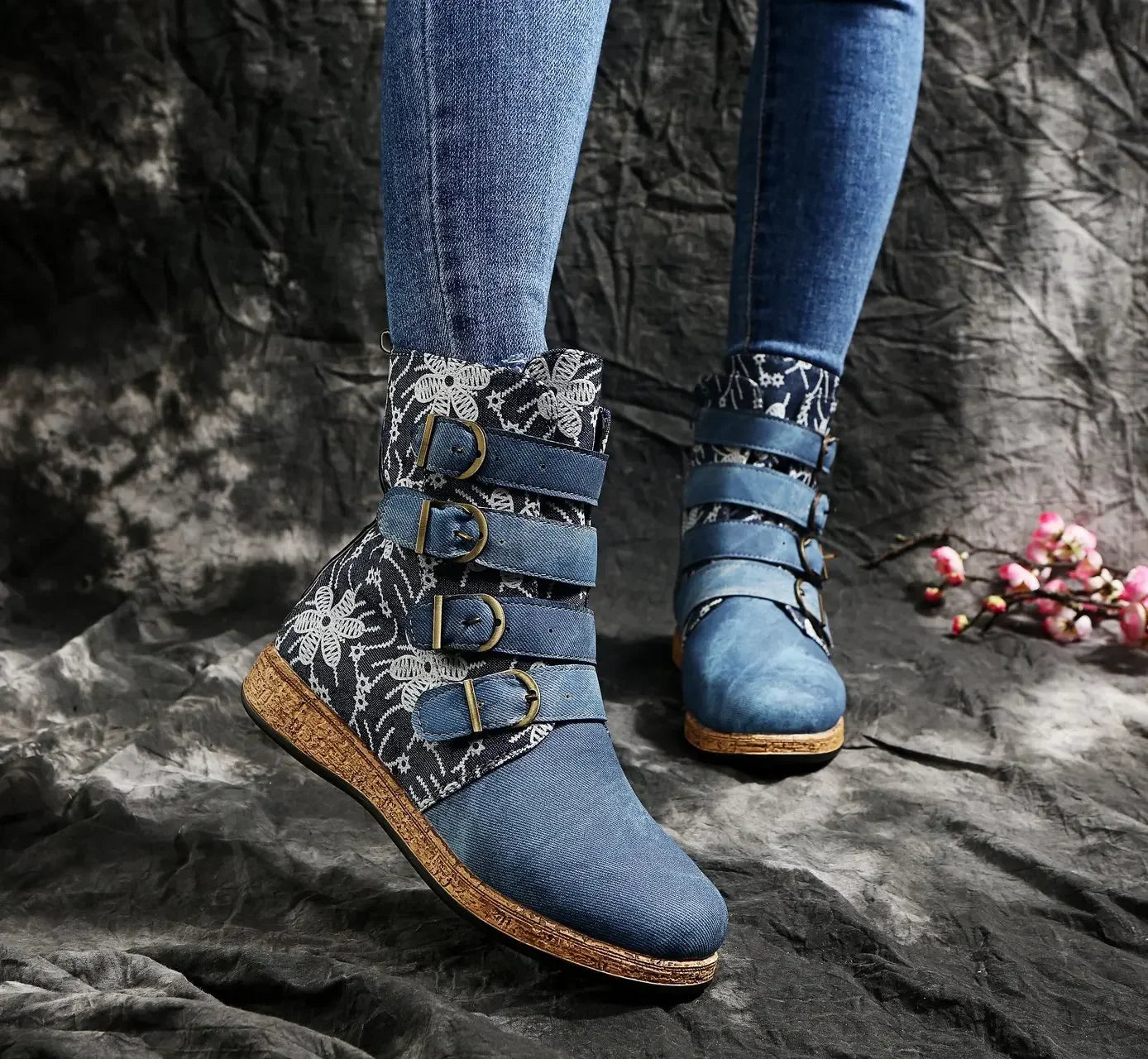 Glinda™ - Retro Ankle Boots