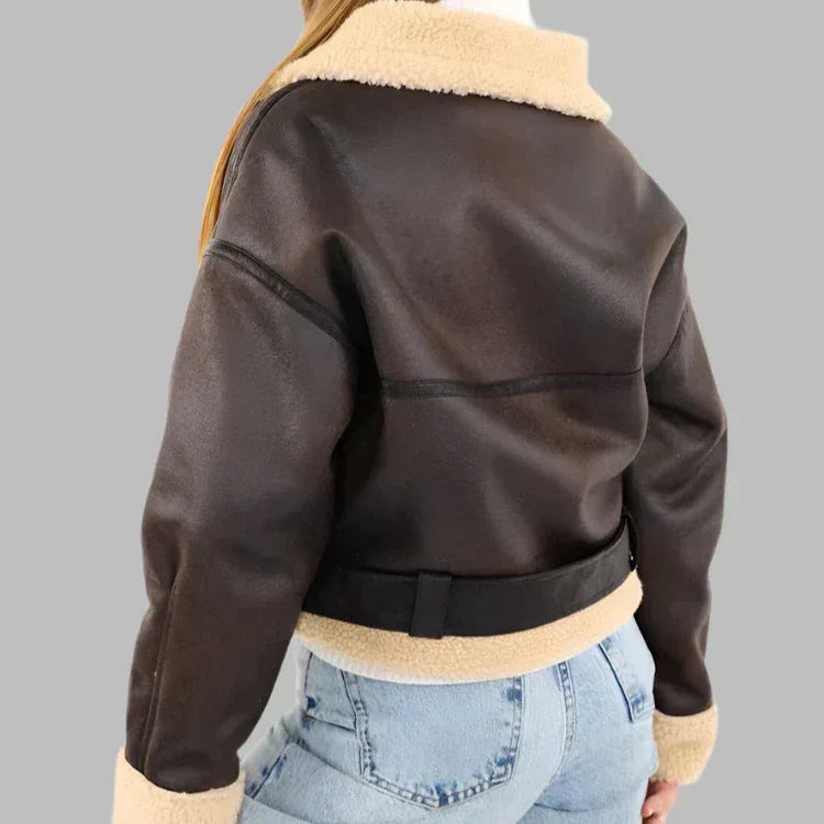 Mirella™ - Breathable Leather Jacket