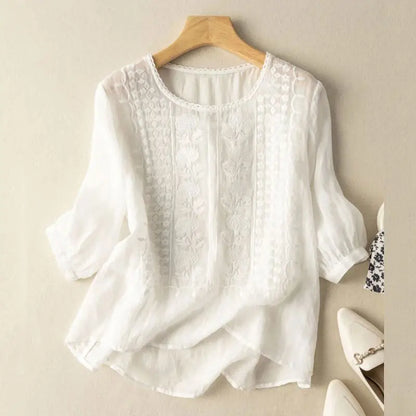Shiella™ – Embroidered blouse for women