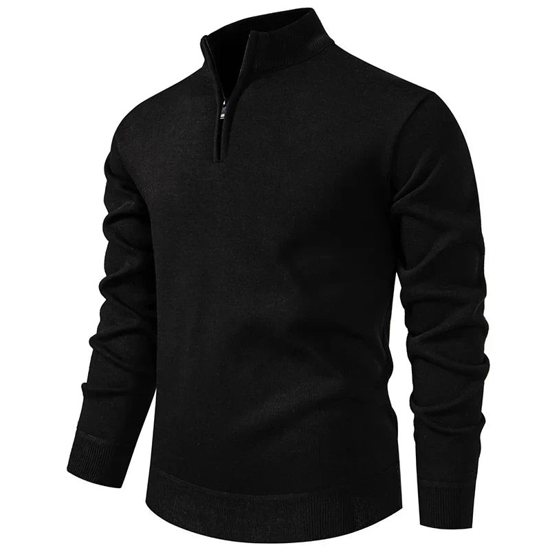 Brompton™ - Refined Quarter-Zip Knit Sweater