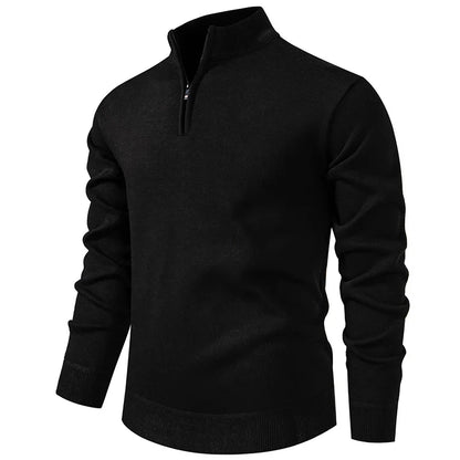 Brompton™ - Refined Quarter-Zip Knit Sweater