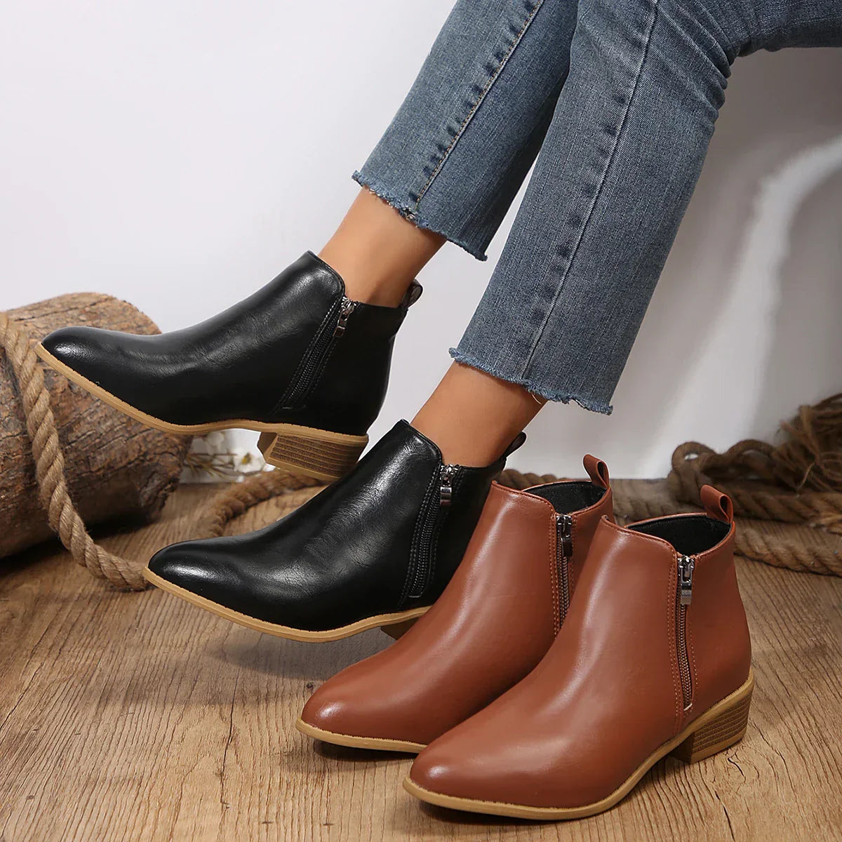 Julie™ - Comfort Zip Boots
