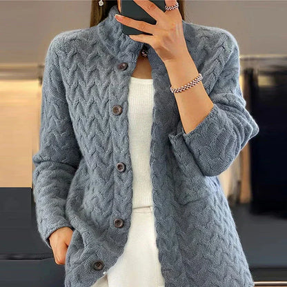 Josette™ - Buttoned Knit Cardigan