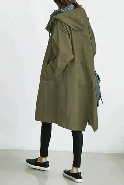Ama™ - Elegant Water-Repellent Trench Coat