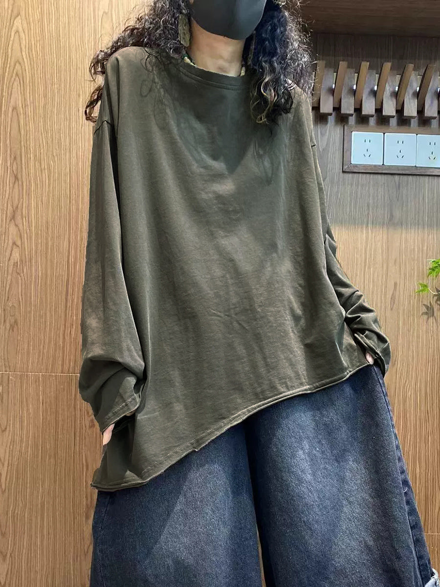 Fanny™ - Cotton O-Neck Shirt