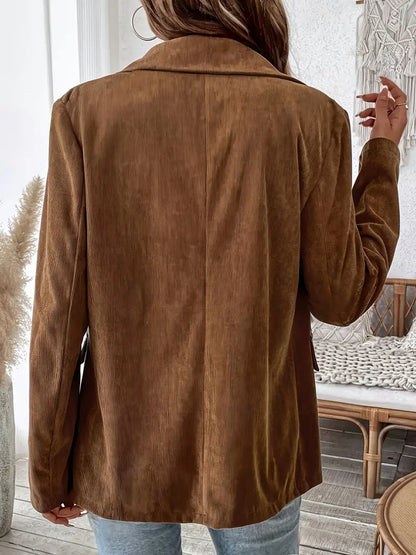 Emma™ - Classic Corduroy Warm Blazer