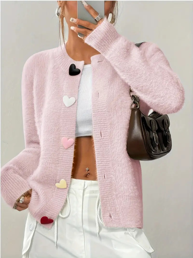 Heart Cardigan | Together against Breast Cancer