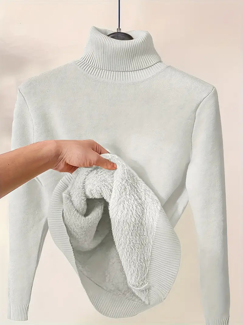 Myrna™ - Casual High Neck Sweater