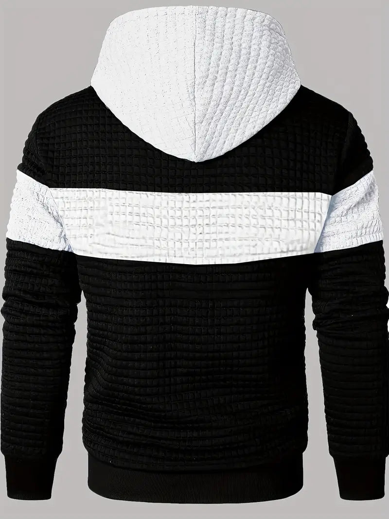 Justin™ - Textured Cozy Hoodie