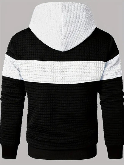 Justin™ - Textured Cozy Hoodie