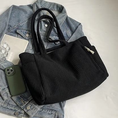 Sienna™ - Corduroy Shoulder Bag