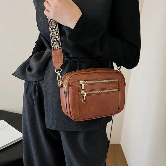 Claire™ - Vegan Leather Crossbody Bag