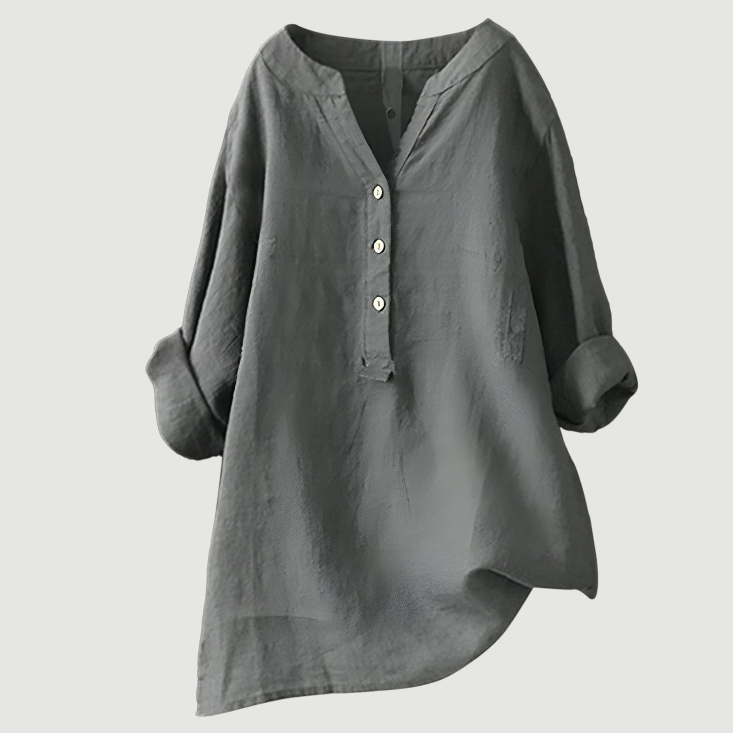 Freja™ – Airy linen button-down shirt