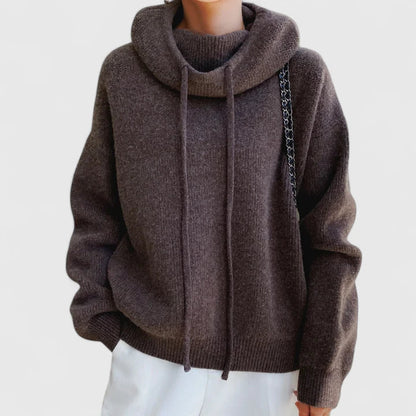 Cleo™- Cozy Knit Hoodie