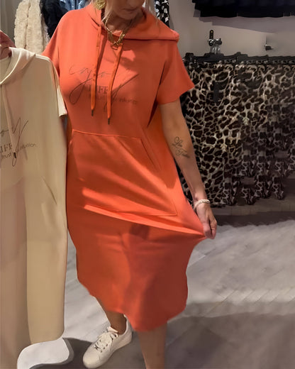 Sheeka™ – Casual hoodie dress for women