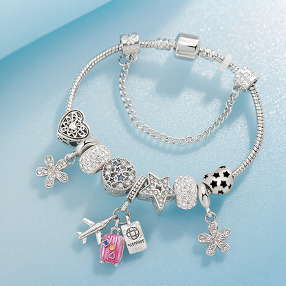 Wanderlust Charm Bracelet | Together against Breast Cancer