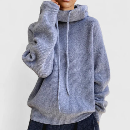 Cleo™- Cozy Knit Hoodie
