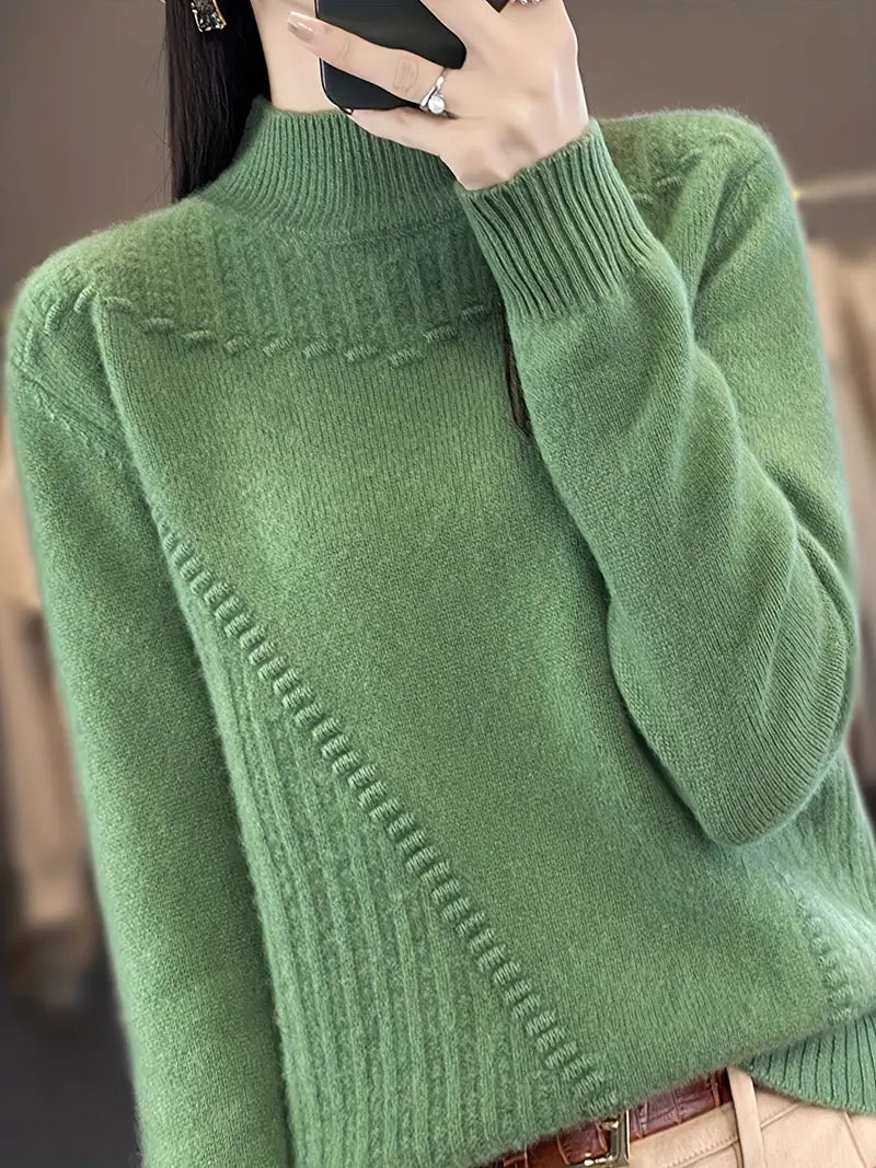 Zaria™ - Half-Turtleneck Sweater
