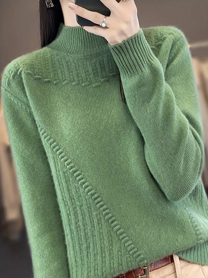 Zaria™ - Half-Turtleneck Sweater