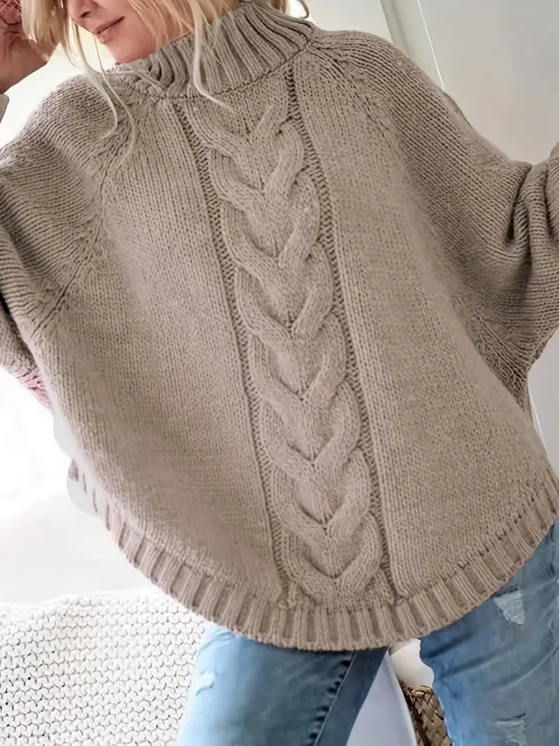 Rania™ - High Neck Knitted Sweater