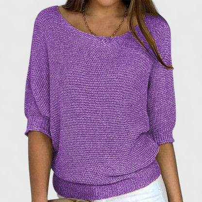Fiona™- Half Sleeved Sweater
