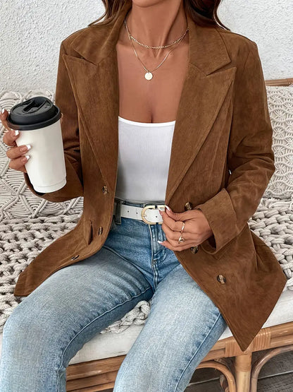 Emma™ - Classic Corduroy Warm Blazer