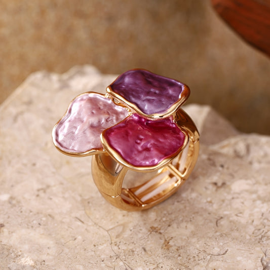 Floral Shine Ring | Together against Breast Cancer