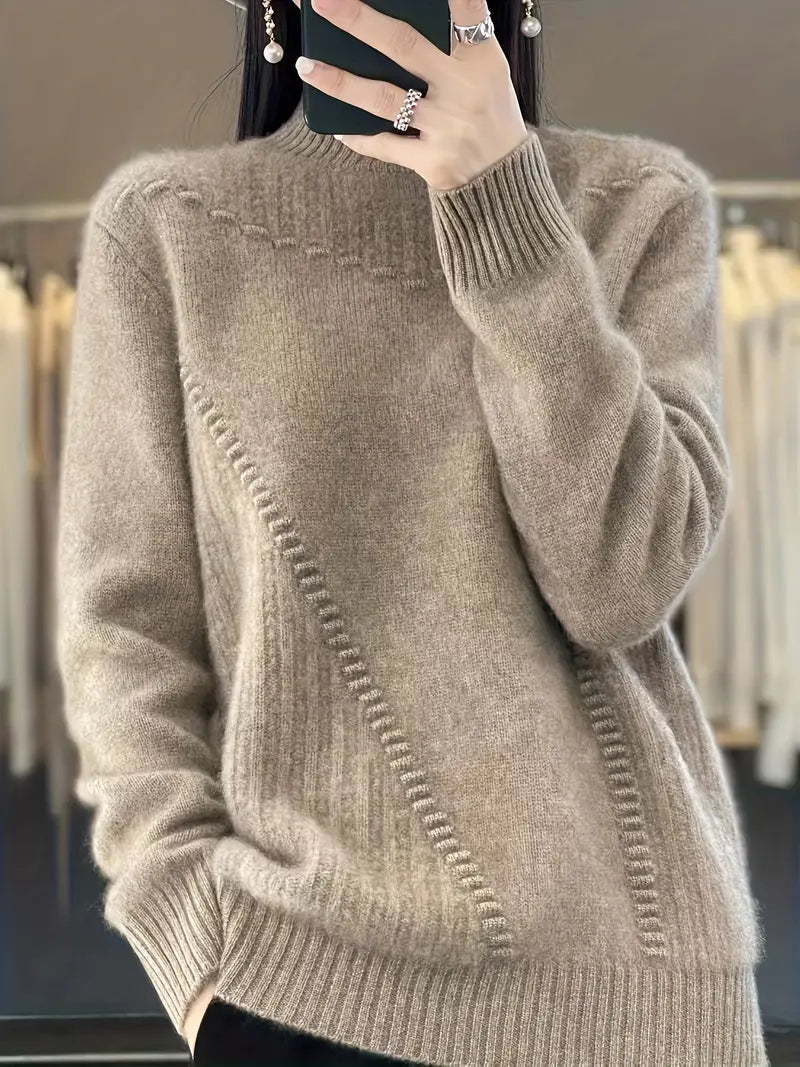 Zaria™ - Half-Turtleneck Sweater