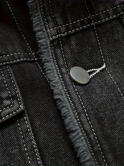 Geoffroy™ - Vintage Denim Jacket