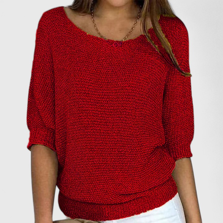 Fiona™- Half Sleeved Sweater