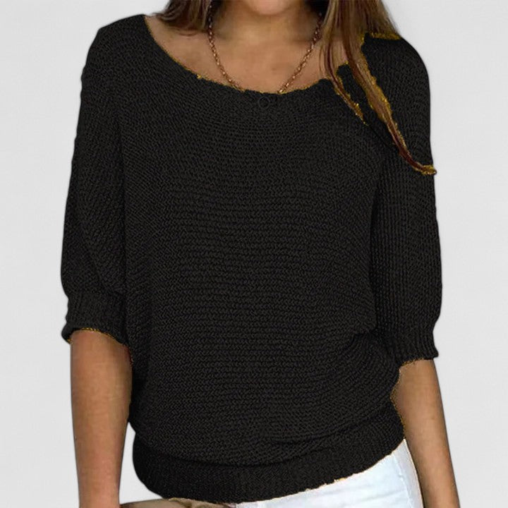 Fiona™- Half Sleeved Sweater