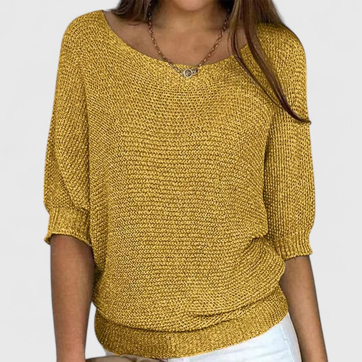 Fiona™- Half Sleeved Sweater
