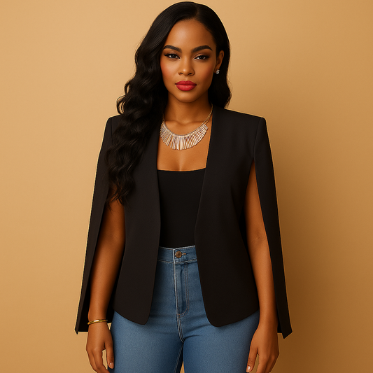 Daphne™ - Structured Shoulder Blazer