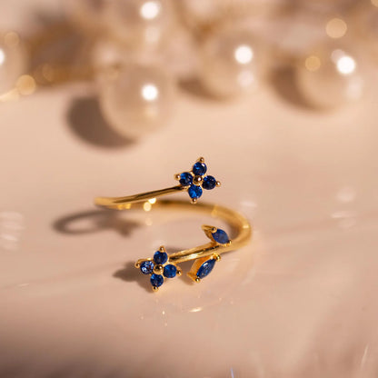 Floral Gem Ring | Together against Diabetes