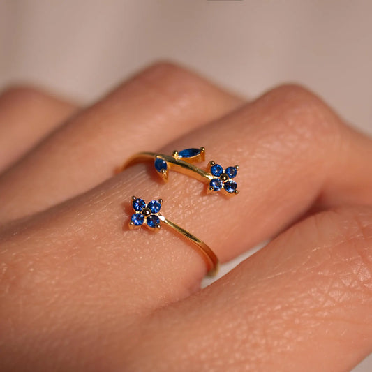 Floral Gem Ring | Together against Diabetes