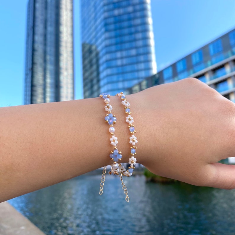 Pearl Flower Bracelet | Together against Diabetes
