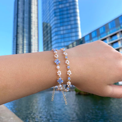 Pearl Flower Bracelet | Together against Diabetes