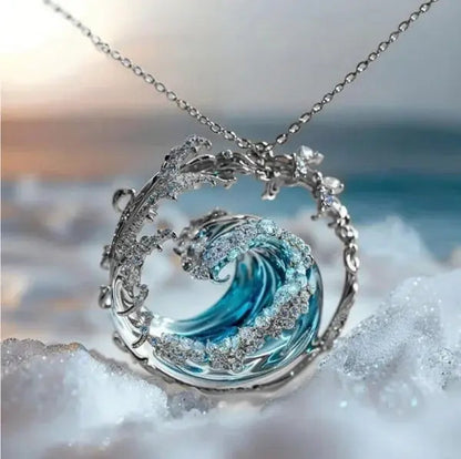 Shaina™ - Ocean-Inspired Pendant Necklace
