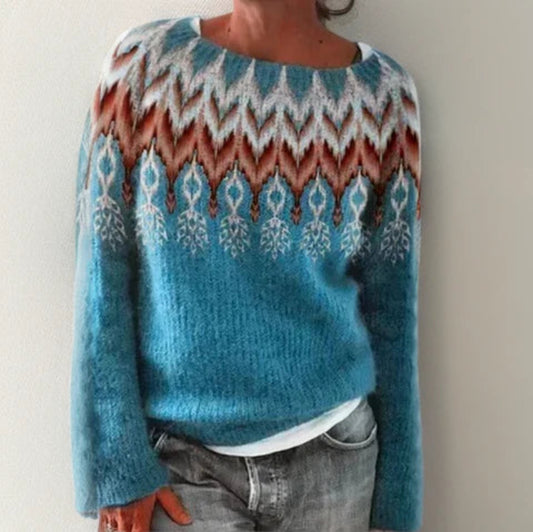 Medea™ Patterned Knit Sweater
