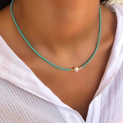 Brilliant pearl necklace | Together against diabetes