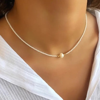 Brilliant pearl necklace | Together against diabetes
