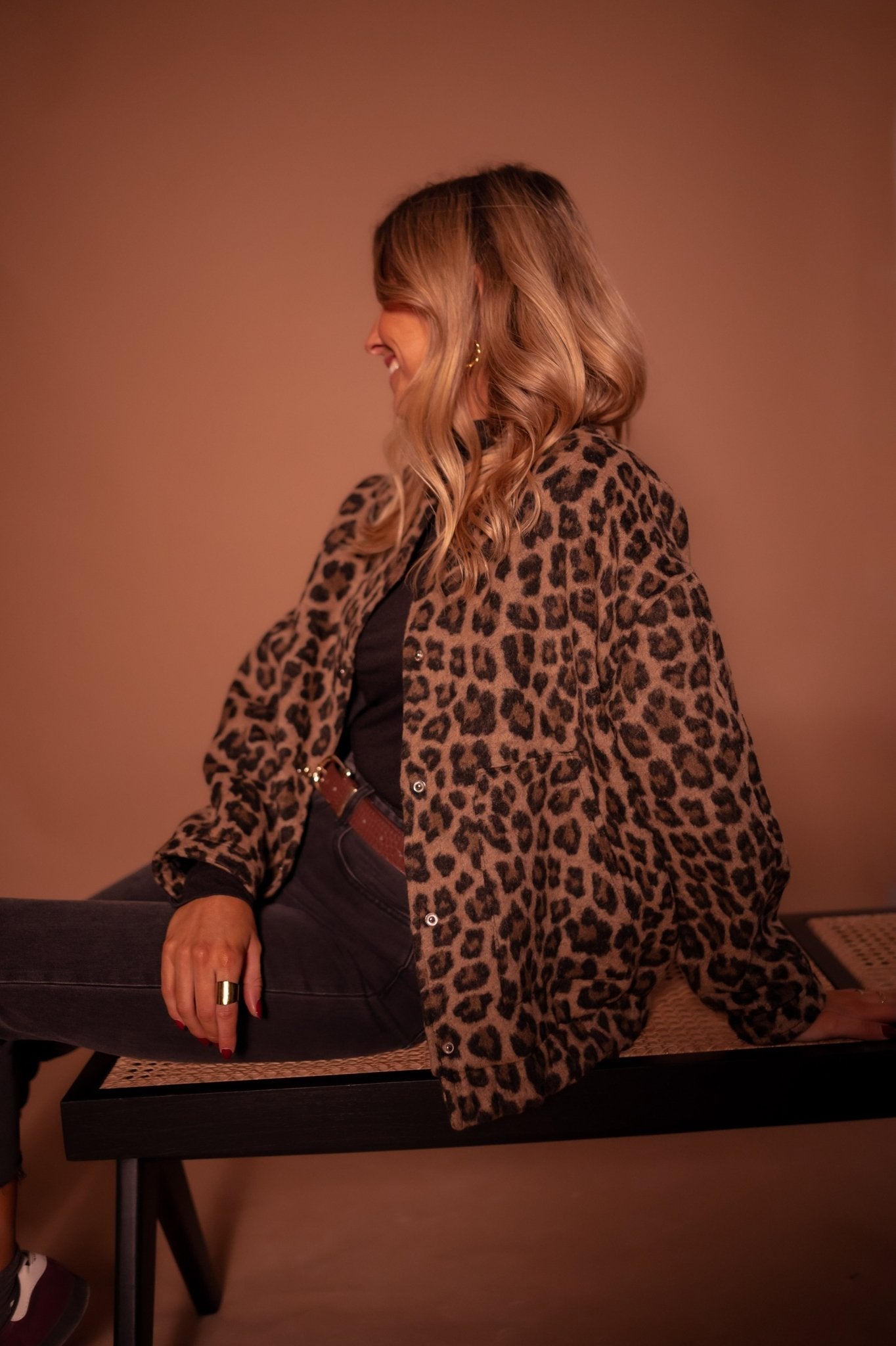 Sofia™ - Leopard Print Blazer